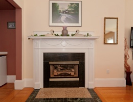 Aerie fireplace